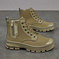 kickers shoes men original leather kasut timberland lelaki Kasut hiking lelaki ritsleting sisi tingg