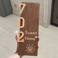 Acrylic Plate House Number House Number 门牌 定制 装饰 D2