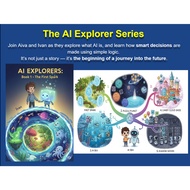 [eBook] AI Explorers Series: Book 1 – The First Spark | Learn AI for Kids | Badge Reward + Printable