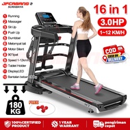 Treadmill Elektrik / Alat Fitness Treadmill / Olahraga Gym Fitness Cardio / 2.5HP Treadmill low watt