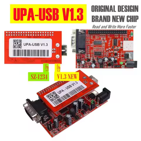 SZ1234 V1.3 NEW UPA USB UPA-USB Serial Programmer V1.3 Full Package ECU Programmer