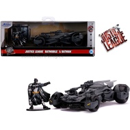 BATMOBILE & BATMAN - 2017 JUSTICE LEAGUE BATMOBILE w/ BATMAN FIGURE