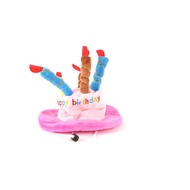 Cakee Plush Squeaky Dog Toy Birthday Cake Cute Cake Dog Toy