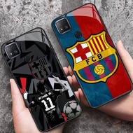 DK-65 FC Barcelona HD Glass Casing for Xiaomi Redmi 9C 10C 10A 11A 9T 11 12 12C poco M3 C3 C31 Lite