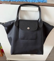 Longchamp Le Pliage Neo in black （small size)