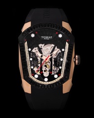 Tomaz GT Skeleton TW028-D8 Crystal Watch – Comfort Strap