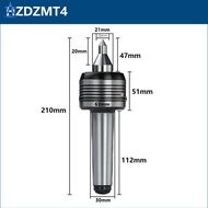 Toolstar เครื่องมือท้ายรถยันศูนย์เป็นแบบเที่ยงตรงสูงสำหรับ CNC เครื่องกลึง MT2 MT4 MT3