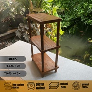 Island Craft - Minimalist AESTHETIC 3-Tier Guest Table