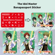 Banapassport Amusement IC Blank Card and The Idol Master -B- Sticker Design