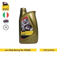 Eni i-Ride Racing Tec 10W60 Fully Synthetic Motorcycle Engine Oil 1L