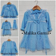 Gamis Bayi Brukat - Baju Gamis Anak Perempuan - Gamis Satu Sett Hijab - Gamis Terbaru - Gamis Bayi T
