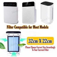 New Air Purifier Hepa 32*22cm Ion Air Purifier Replacement  Hepa+Activated Carbon Filter only/Ready Stock /Fast shipping