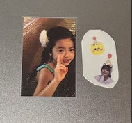 LESSERAFIM LE SSERAFIM EUNCHAE bb卡 貼紙  celebration打歌 小卡