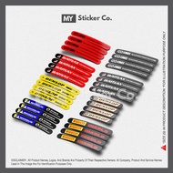 Sticker - Motorcycle Rim Decoration S1 (Pair / 4 Pieces)