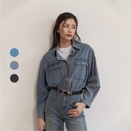 50% Fifty Percent|Retro Denim Shirt|02562131001