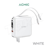 [ประกัน1ปี] พร้อมส่ง ACMIC รุ่น W15 Power bank 15000mAh แบตสำรอง พาวเวอร์แบงค์ ชาร์จเร็ว Fast Charge