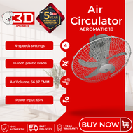 3D Aeromatic 18" Ceiling Fan (ICF45AM)