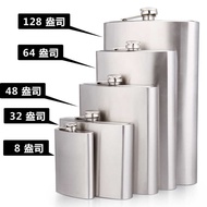 ✅3IGP Russia Portable Portable Outdoor 304 Stainless Steel Mini Small Flask 7 Ounces 8 Ounces