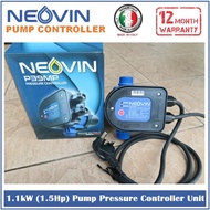 Neovin 1.1kW (1.5Hp) Pump Pressure Controller Unit P39MP - Heavy Duty - Made in ITALY - 1 Year Local