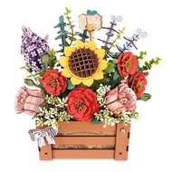 Rolife Rowood DIY Wooden Flower