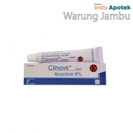 CLINOVIR CREAM 5GR/ACYCLOVIR/SALEP HERPES