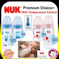 Botol Susu NUK [With Temperature Control] NUK Feeding Bottle 5oz & 10oz | Botol Susu Baby Anti Colic