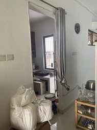 Pintu aluminium alexindo kusen 4inch