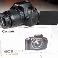 kamera canon dslr 650d kit I