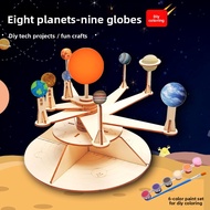 DIY 9-Ball Planetarium Solar System Teaching Model with Eight Planets