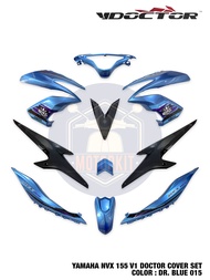 YAMAHA NVX 155 V1 AEROX SPECIAL COLOR BARU BODY COVER SET BUTTERFLY PBMJ STICKER TANAM