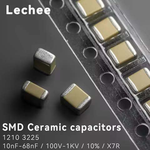 20pcs/lot 1210 3225 10nF 15nF 22nF 33nF 47nF 56nF 68nF 82nF 0.01uF 10% X7R SMD ceramic Capacitors 10
