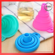 Silicone Funnel Portable Food Grade Water and Oil Funnel Multipurpose Collapsible Funnel