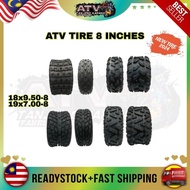 Tire Tubeless ATV tayar 8 inch tyre for quad t5 egl little bull pentora 125cc 130cc 110cc