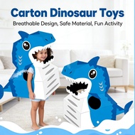 Carton Children Dinosaur Baju Activity Cardboard Cute Toys Costume / 3D Toy Character Cardboard