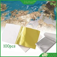 100pcs Gold Foil Paper 9x9cm Gold Foil Paper Diy Gold Foil Paper For Handicraft Decoration Gold Pape