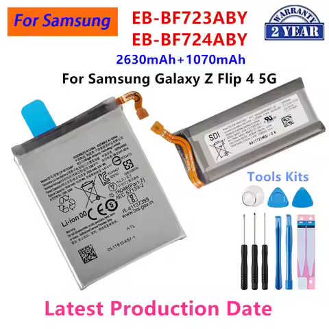 Brand New EB-BF723ABY EB-BF724ABY Battery For Samsung Galaxy Z Flip 4 5G F723 F724 SM-F7210 Replacem