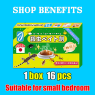 52 Years without lizards Lizard killer bait 1 Box/16 pieces Lizard killer Gecko killer Cicak killer 