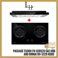 [BUNDLE] Fujioh FH-GS6520/SVSS/SVGL Hob and Rinnai RH-S329 Hood