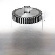 Trục Bánh Răng Phẳng Hai Mặt 1.5M 12 Răng/13 Răng/14 Răng/15 Răng/16 Răng/17 Răng Không Có Đai Bánh 