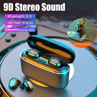 JTWEB G5S Tws Earphones Wireless Bluetooth Earset With Power Bank 6D Sound CVC8.0 Gaming Earset For 