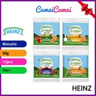 Heinz Biscotti Snack Baby Biscuits / Snek Biskut Bayi 60g (7m+)