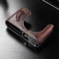 Leica Q3 Genuine Leather Camera Case Half Body Handmade Bag For Leica Q3