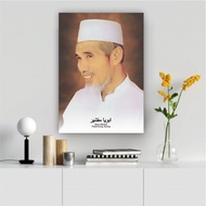 Photo + Frame of Abuya Mufasir Ulama Ulama Poster/ 20x29 Poster