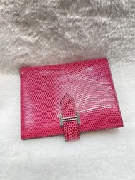 Hermes Bearn 蜥蜴皮短銀包