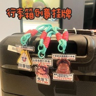 New luggage tag boarding pass pet photo custom tag Anti-lost Schoolbag Pendant Acrylic Ornaments Sup