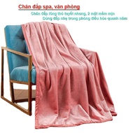 Rabbit Fur Blanket, PINK, Super Soft velvet blanket 2m x 2m3, size 1.7 kg