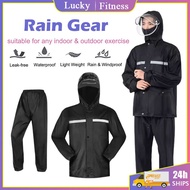 Reflective raincoat set/adult raincoat/Motorcycle raincoat