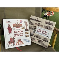 (Bìa cứng, in màu) COMBO 2 CUỐN SÁCH VỀ SÀI GÒN: Lịch sử Sài Gòn - Thành phố Hồ Chí Minh và Theo bướ