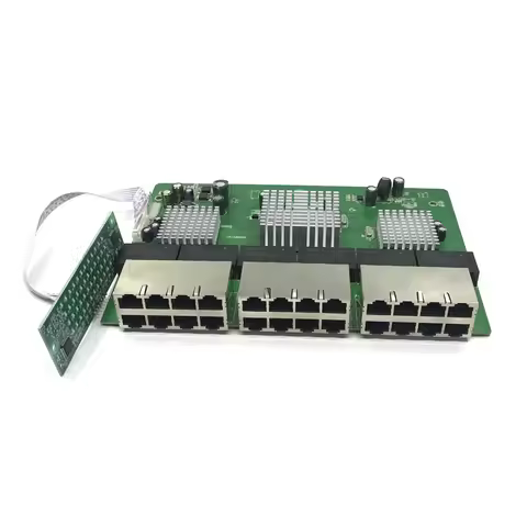 OEM New model 24 Port Gigabit Switch module Desktop RJ45 Ethernet Switch 10/100/1000mbps Lan Hub swi