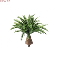 Miniature Dwarf Coconut Palm Trees 10pcs Model Scenery for Railway Setup 2 3 4cm